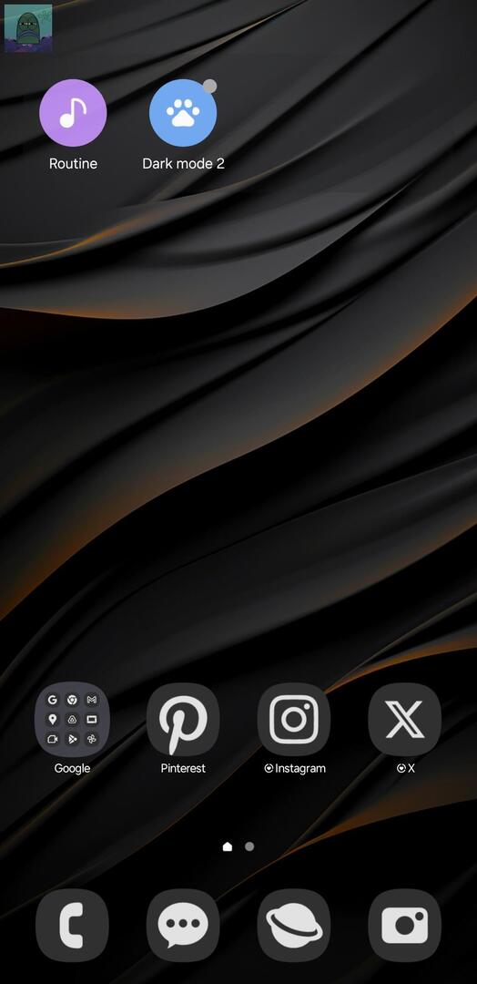 tanyakanrl's tweet image. 💚 samsung user mau lihat homescreen kalian dong aku mau cari inspirasi