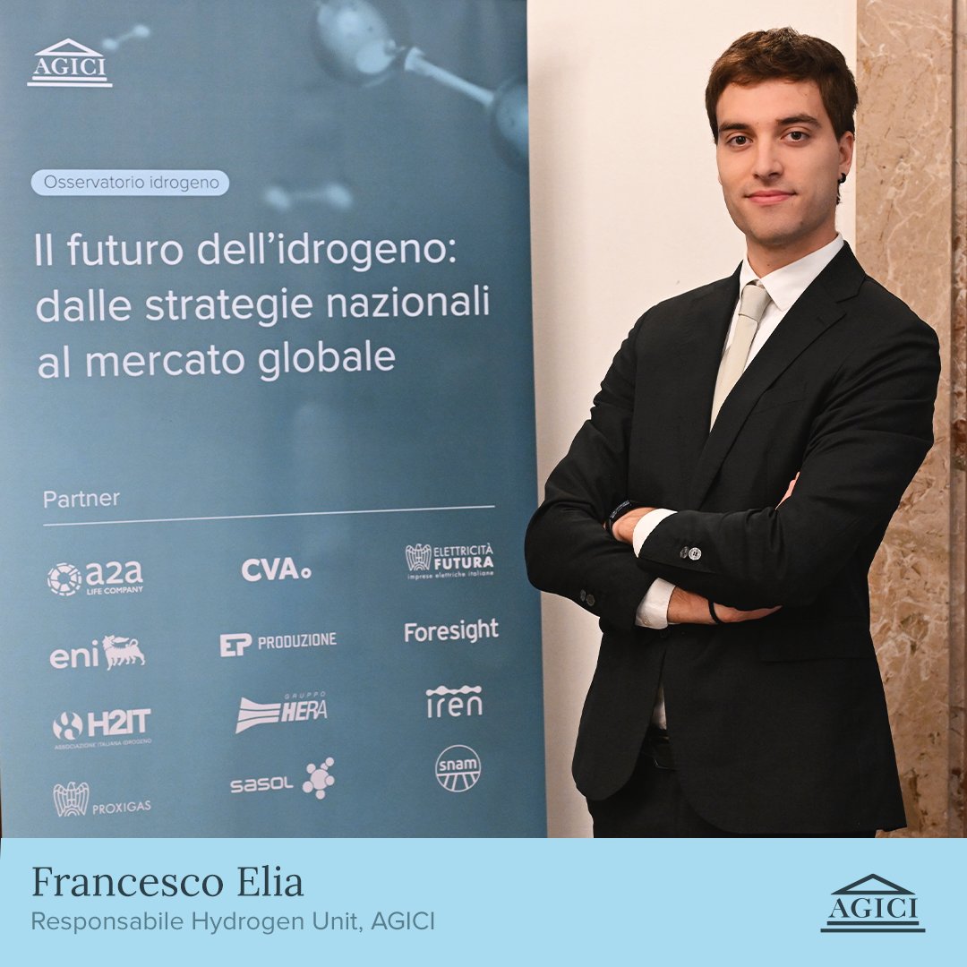 Francesco Elia, Responsabile Hydrogen Unit #Agici: "Ad oggi, quella dell’#idrogeno come vettore energetico rimane un’opzione ancora largamente inesplorata per via di costi iniziali e operativi molto ingenti"
