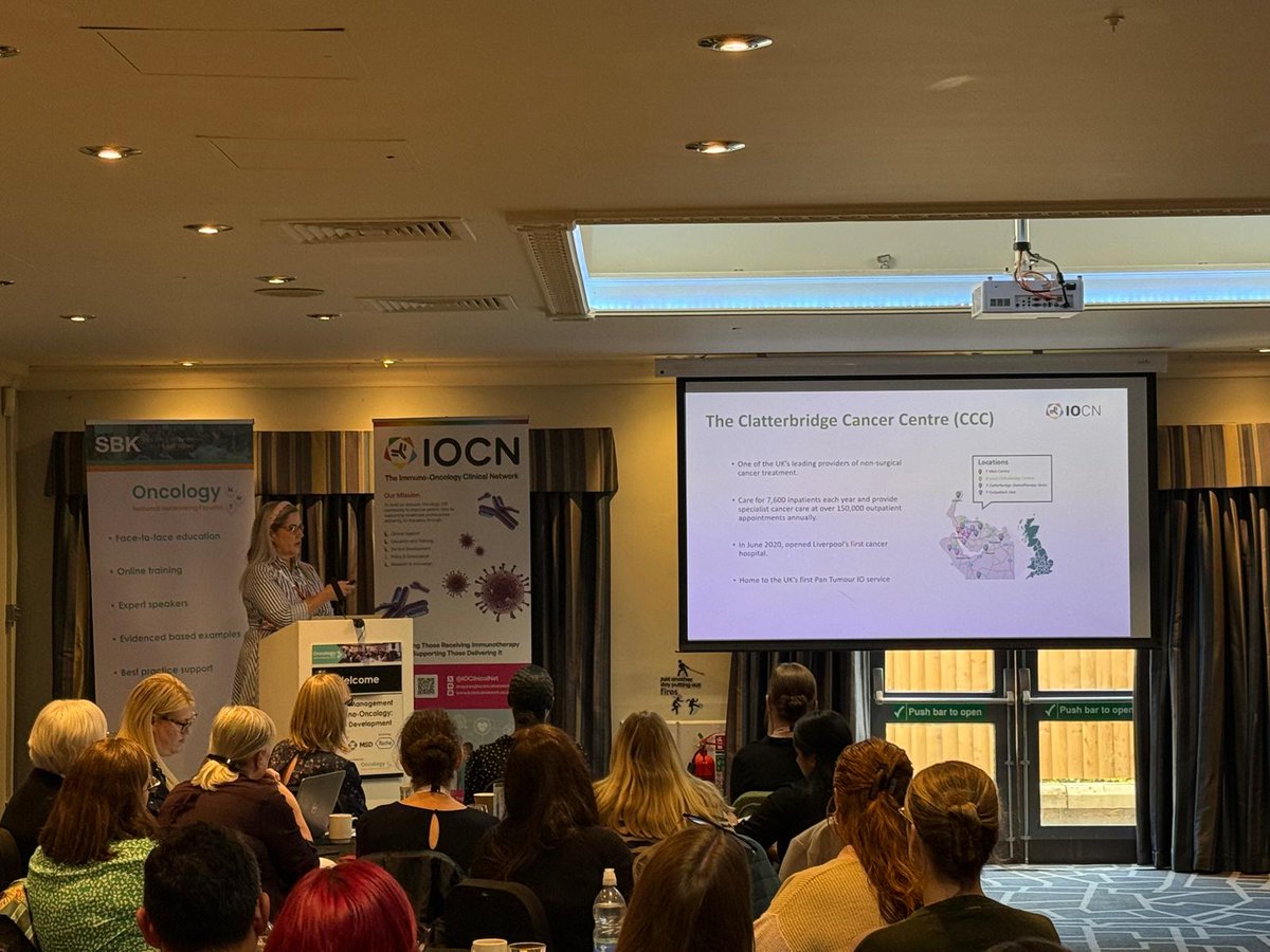 OncologyNNF's tweet photo. Practical Management of Immuno-Oncology: Service Development🦠💪

An amazing show of people here in Coventry today, we hope you all enjoy the day!🤩

A huge thanks to our event collaborator: @IOClinicalNet 
and to our sponsors: @Regeneron @MSDintheUK 

#IO #Oncology #NNF https://t.co/GB39OFLiiu