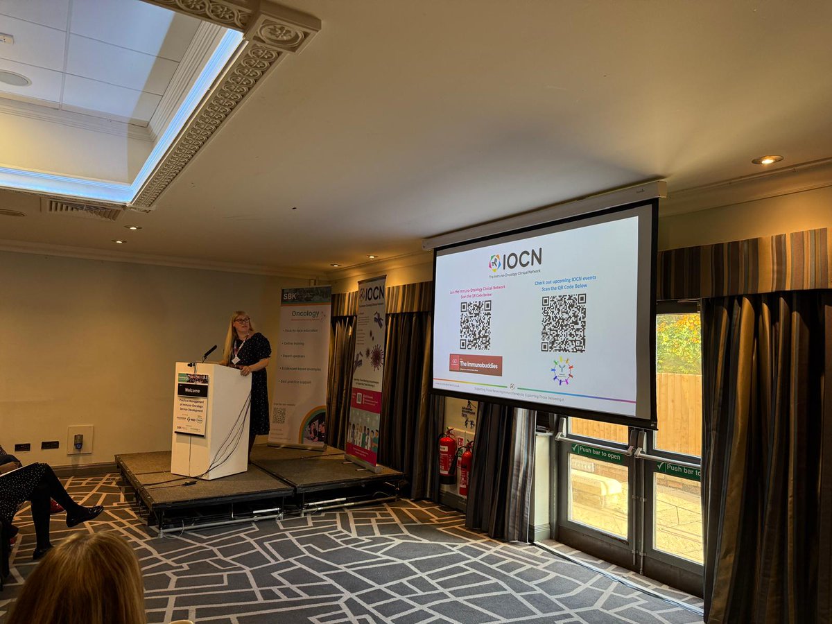 OncologyNNF's tweet photo. Practical Management of Immuno-Oncology: Service Development🦠💪

An amazing show of people here in Coventry today, we hope you all enjoy the day!🤩

A huge thanks to our event collaborator: @IOClinicalNet 
and to our sponsors: @Regeneron @MSDintheUK 

#IO #Oncology #NNF https://t.co/GB39OFLiiu