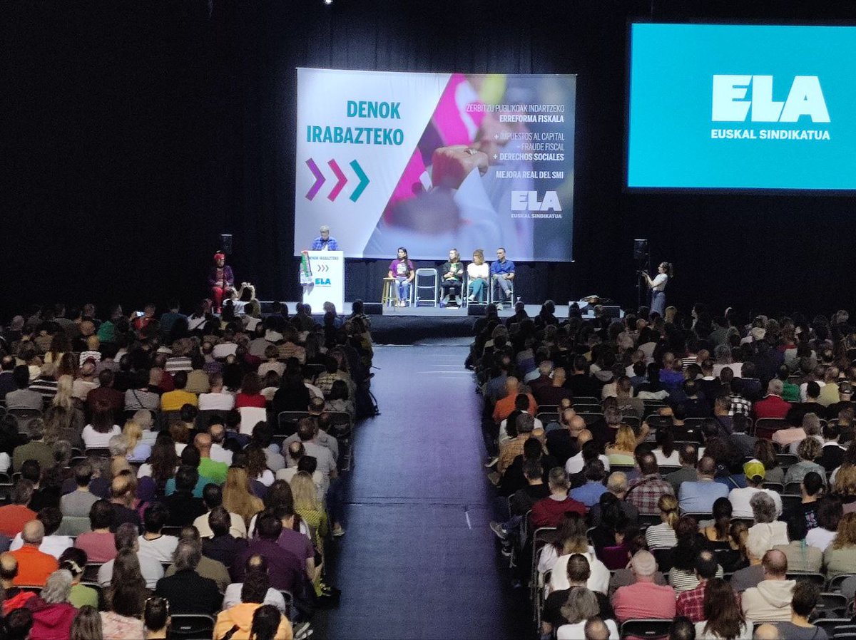 ELASindikatua's tweet image. #DenokIrabazteko #U24LaCasilla

@AmurgiaE Aitor Murgia (responsable del Gabinete de Estudios). “El sistema fiscal está diseñado para que las empresas tributen poco o nada. Gracias a las deducciones y a la ingeniería fiscal, las empresas en la CAPV solo pagan de media el 9% sobre…