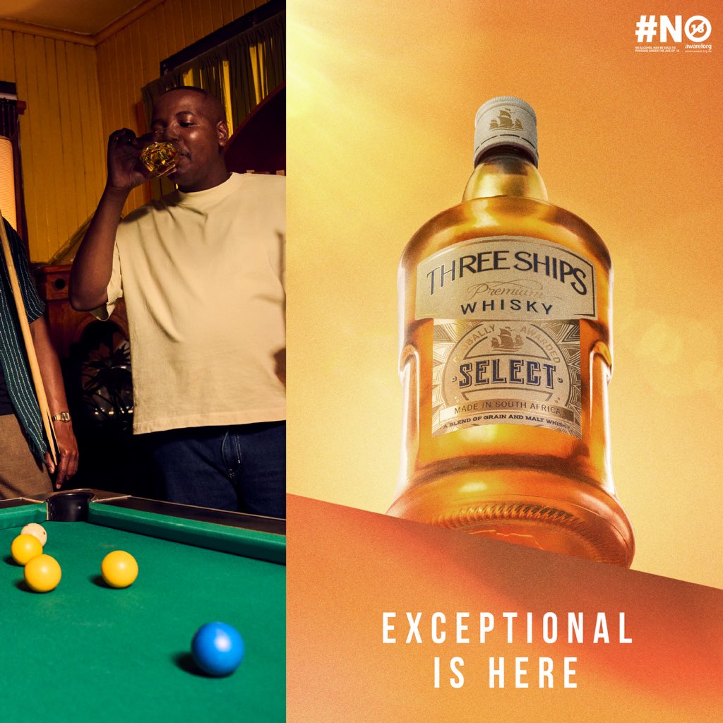 Join the winner’s circle, wherever you and your crew enjoy Three Ships Whisky. #ExceptionalIsHere