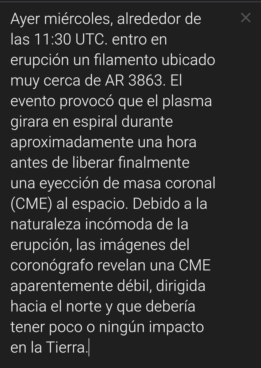 blackdragon1802's tweet image. ⚠️ATENTOS: con el #ClimaEspacial 

#TVPerúNoticias #ATVNoticias #24Horas #PanamericanaNoticias #ExitosaPerú #Willax #RPP #PBO #CanalN #LatinaNoticias