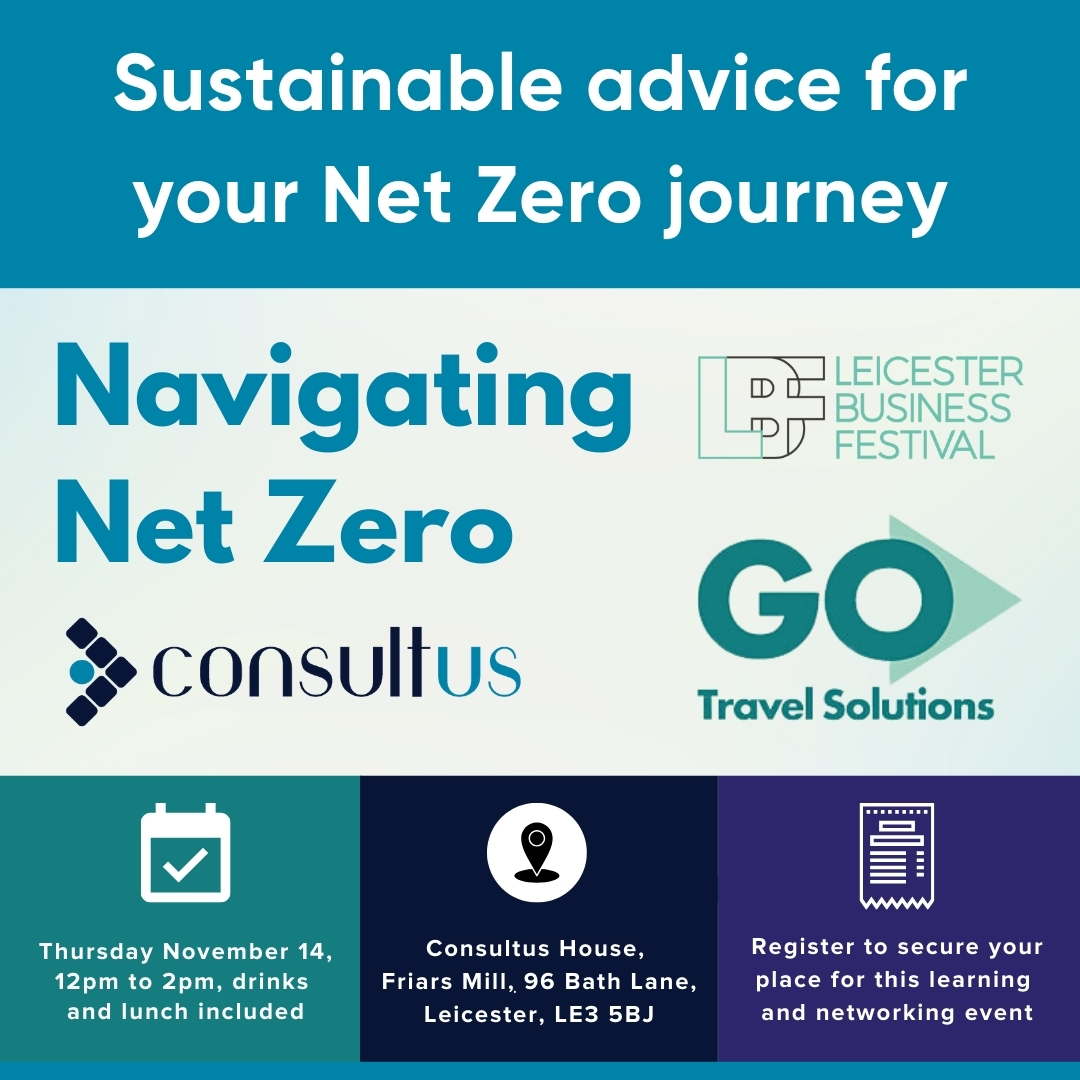 Consultus (@consultusenergy) on Twitter photo Where can #LocalBusinesses access expert advice on how to achieve #NetZero and gain insights about #SustainableTravel?
#Consultus are teaming up with <a href="/GoTravSolutions/">GO Travel Solutions</a> for this event, which is part of <a href="/LBFestival/">Leicester Business Festival</a>.
Sign up by clicking here: t.ly/JPQGe.
#LBF #LBF2024 Where can #LocalBusinesses access expert advice on how to achieve #NetZero and gain insights about #SustainableTravel?
#Consultus are teaming up with <a href="/GoTravSolutions/">GO Travel Solutions</a> for this event, which is part of <a href="/LBFestival/">Leicester Business Festival</a>.
Sign up by clicking here: t.ly/JPQGe.
#LBF #LBF2024