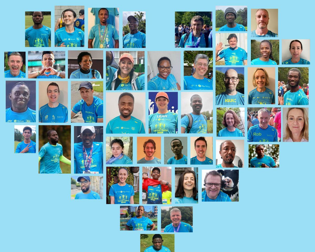 🔵Just some of our <a href="/dublinmarathon/">Irish Life Dublin Marathon</a> team for Sunday

18-nationalities represented on our big team of runners

A team united by #Solidarity #Friendship &amp; #Respect - So proud to stand shoulder-to-shoulder

If you see us passing give us an extra loud clap!!

#BeSound #RunAsOne🔵