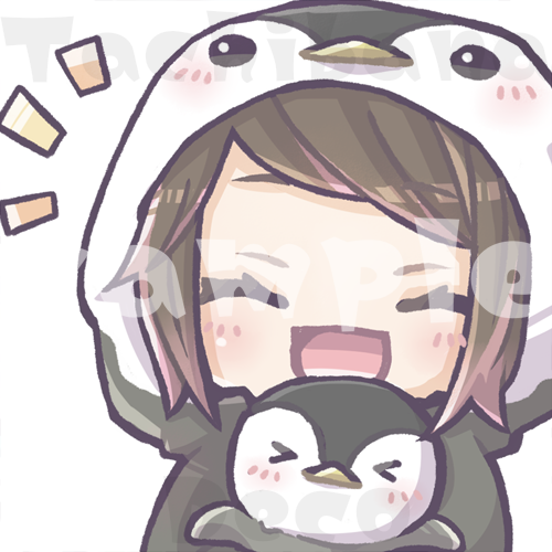 「琴月るは様のイラストを描かせていただきました ご依頼、どうもありがとうございまし」|立花でこのイラスト