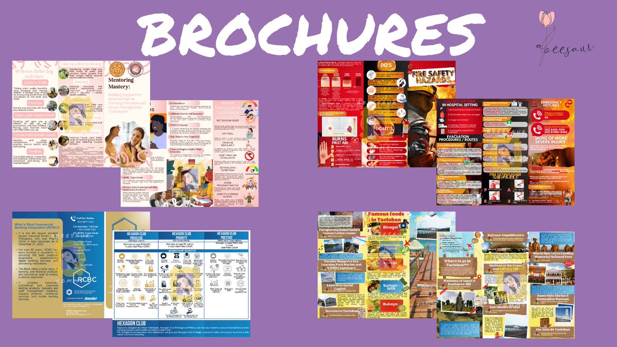 abeesaur_comms's tweet photo. 🌷 SAMPLE WORKS  

BROCHURES  

#abeesamples #LFclients https://t.co/06qVskR8D0