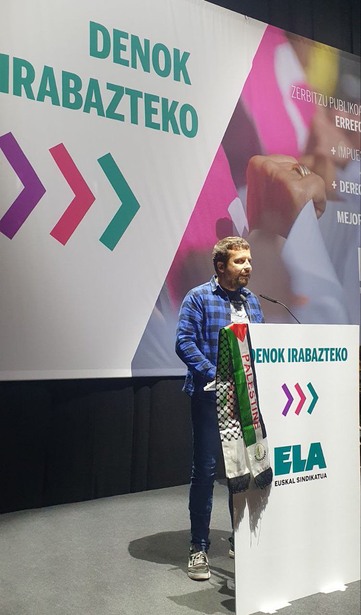 ELASindikatua's tweet image. #DenokIrabazteko #U24LaCasilla

@AmurgiaE Aitor Murgia: "“Zerga-erreforma bat dator, eta erakundeak eta alderdiak joko-zelaia prestatzen ari dira patronalaren mesederako izan dadin. Ez dago justizia sozialik zerga-sistema justu eta progresiborik ez badago”.