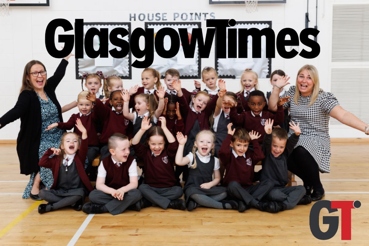 Our primary one picture special is back in your Glasgow Times next month.
Beginning on the week of November 4, we will print a supplement each day featuring all the amazing pictures from schools across Greater Glasgow. 
St Cadoc's Primary School in Cambuslang (pictured below)