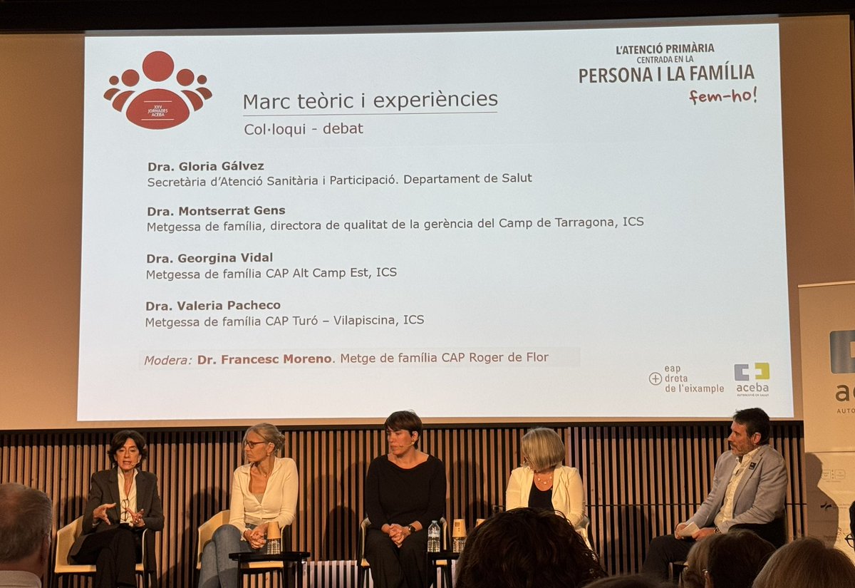 caprogerflor's tweet photo. XXV #jornadesaceba 

Tanquem el bloc  d’experiències amb un interessant col.loqui.

Moltes felicitats a les #ponents 🙌

#somprimaria https://t.co/Ho7BD9KGu0