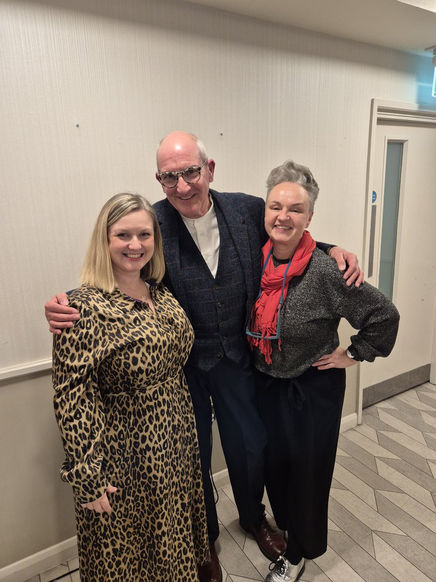 So lovely to get to catch up with <a href="/MikePress/">Mike Press</a> <a href="/HazeloneWhite/">Hazel White (she/her)</a> last night! 7 years have flown by and what are the chances Mike and I have both ended up in the same book?! Thanks for a lovely evening <a href="/scottishbktrust/">Scottish Book Trust</a> <a href="/BookWeekScot/">Book Week Scotland</a>  #bookweekscotland #hope