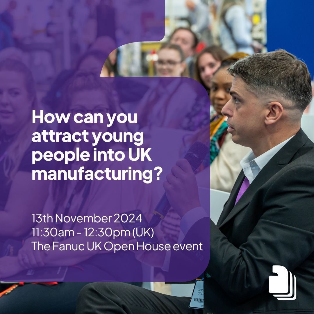 UK Automation Forum (@talkautomation) on Twitter photo Join us for our last forum for 2024, where a team of expert panellists will be discussing ‘How can you attract young people into UK manufacturing?’
Taking place at the <a href="/fanuc/">Bu Thomas/Meme</a> open house event in Coventry on Wednesday 13 November.
Register today – ukopenhouse.fanuc.eu Join us for our last forum for 2024, where a team of expert panellists will be discussing ‘How can you attract young people into UK manufacturing?’
Taking place at the <a href="/fanuc/">Bu Thomas/Meme</a> open house event in Coventry on Wednesday 13 November.
Register today – ukopenhouse.fanuc.eu