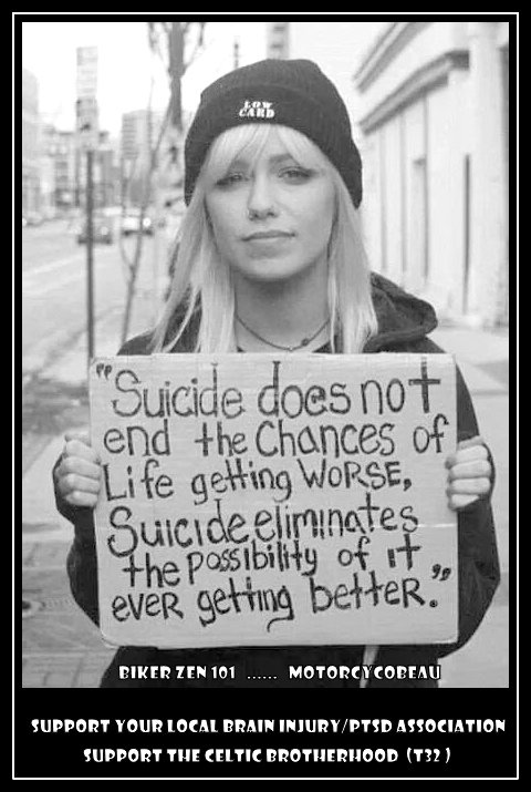 DAYS ARE GETTING SHORTER  ...

NIGHTS ARE COOLER 

IF YOU KNOW SOMEONE DEALING WITH TRAUMATIC BRAIN INJURY /PTSD  ...

PLEASE STAY IN TOUCH WITH THEM  ...
AND LET THEM KNOW YOU ARE THINKING OF THEM. 

_______☘_______