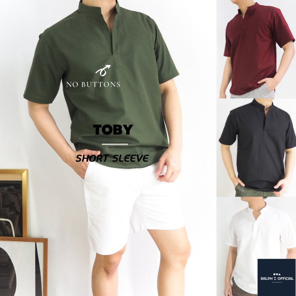 kxt27_'s tweet photo. ￼เสื้อเชิ้ตแขนสั้นผู้ชาย TOBY SHORT - RALPH T เสื้อเชิ้ตผู้ชาย คอจีน แขนสั้น โปโล ฮาวาย✨

พิกัด📍 https://t.co/VXeZz6HUsB https://t.co/5NU9jM1wm9