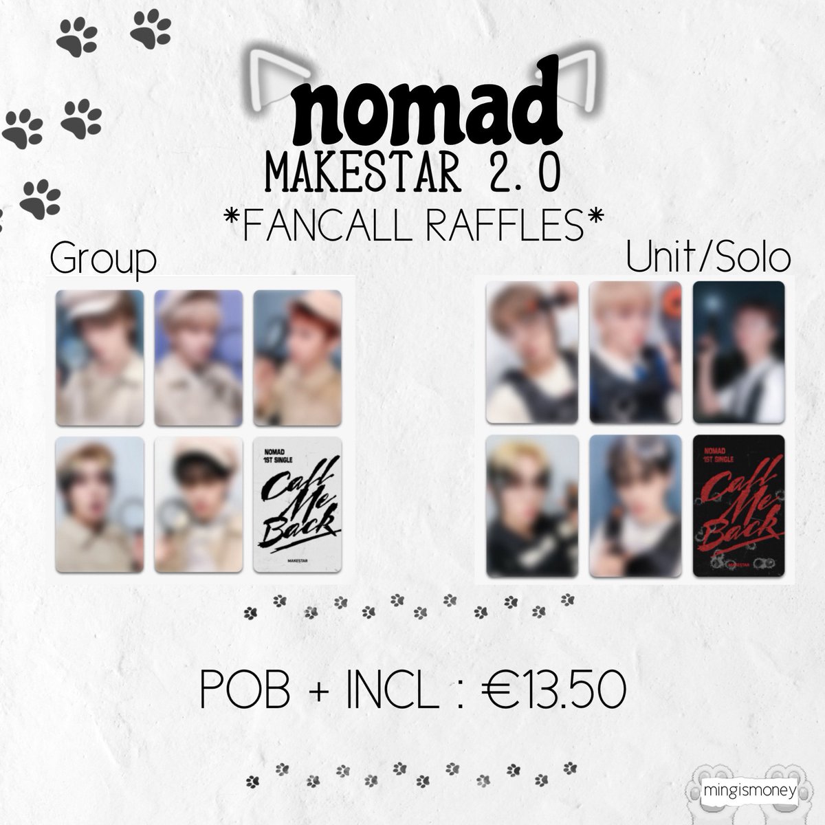 woobinsfate's tweet image. [DK/WW] NOMAD MAKESTAR 2.0 GO + FANCALL RAFFLES

⏲️ Oct 25th 8pm cest

✨Raffles for group + unit/solo* calls

*raffle winner’s choice

Claim here or on IG &amp;gt;&amp;gt; instagram.com/p/DBgCeWkg5mE/…

#nomadgo #doy #sangha #rivr #one #junho #도의 #상하 #리버 #원 #준호