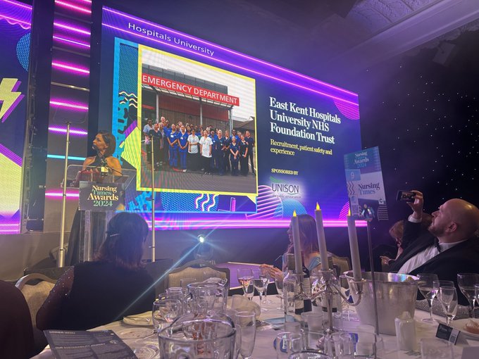 East Kent Hospitals tweet media