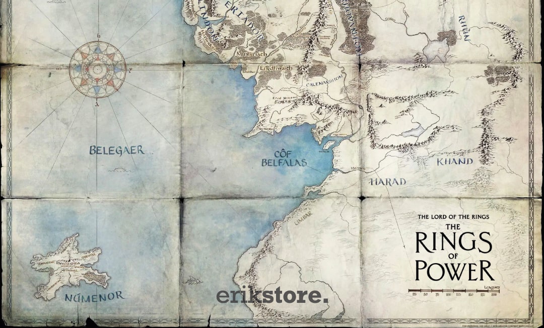 Ahora que han terminado los Anillos de Poder...¿sabrías identificar todos los reinos en el mapa?

Te lo mostramos: erikstore.com/blog/mapa-anil…