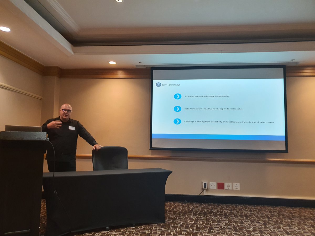 Thanks again to Zjaen Coetzee for his presentation "Data Architecture for Business Value" at yesterday's <a href="/opengroup/">Open Group</a> EA Forum. Also a big thank-you to our audience for joining us - it was a full house!
You can download the presentation here tinyurl.com/4rj9ncez #EntArch #data