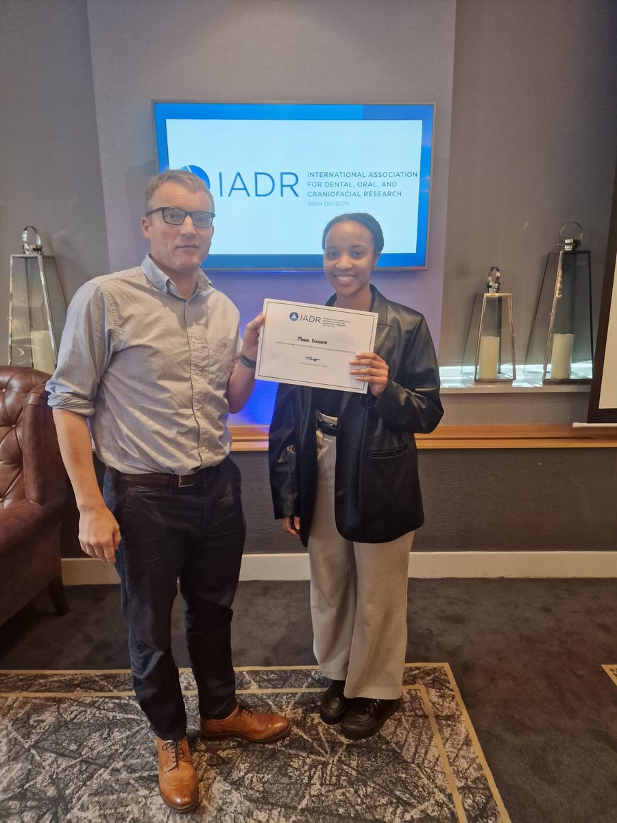 IADR Irish Division (@iadrirish) on Twitter photo Congratulations to Mona Elshafie for winning the 2024 Irish Division Undergraduate Poster Prize! <a href="/QUBelfast/">Queen's University Belfast 🎓</a> <a href="/IkhlasElkarim1/">Ikhlas El karim</a> <a href="/IADR/">IADR</a> Congratulations to Mona Elshafie for winning the 2024 Irish Division Undergraduate Poster Prize! <a href="/QUBelfast/">Queen's University Belfast 🎓</a> <a href="/IkhlasElkarim1/">Ikhlas El karim</a> <a href="/IADR/">IADR</a>