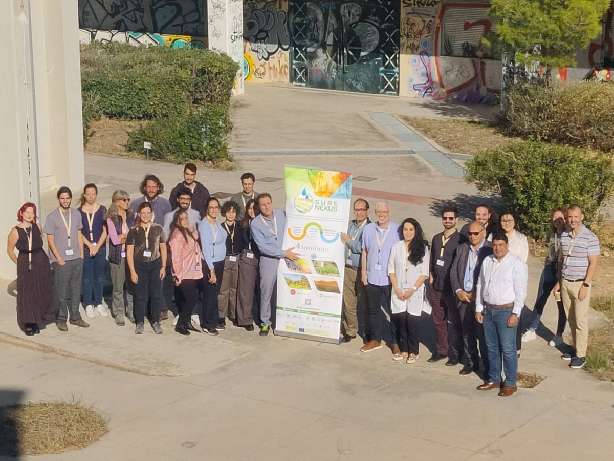 SureNexus 2nd Consortium Meeting in Athens, 23-25 October 2024 ☀️  <a href="/PrimaProgram/">PRIMA Program Mediterranean Partnership 🇪🇺</a> <a href="/NtuaSel/">Sanitary Engineering Laboratory NTUA</a> <a href="/catunescosost/">UNESCOSOST</a> <a href="/CREDA_UPC_IRTA/">CREDA</a> <a href="/INRAMaroc/">INRA Maroc</a> <a href="/AgensoGR/">AGENSO</a> <a href="/ICSuro/">ICSuro</a> <a href="/UnivPoliMarche/">UnivPM</a> (and more!) #WEFE #Nexus