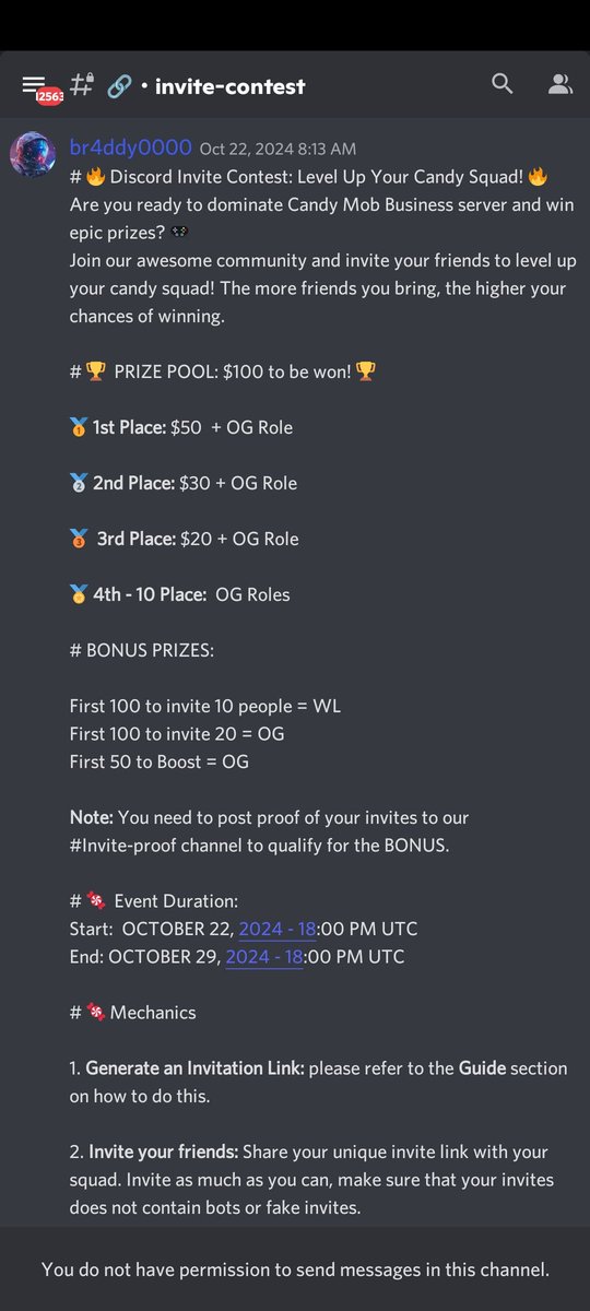 Kateadam20450's tweet image. #invitecontest
Join guys
discord.gg/tYZk4vAs2x