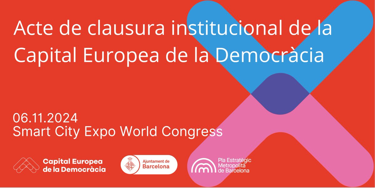 ECoD_Barcelona's tweet photo. 🔴 Apunta!
El 6 de novembre, en el marc de l'@SmartCityexpo, se celebrarà l'acte de clausura institucional de l'#ECoD amb una taula rodona titulada 'Ètica i bon govern a l'Europa del segle XXI'.
🔗https://t.co/WSPHIb6vW9
Us presentem els ponents al fil ⤵️ https://t.co/TYq67mEnV8