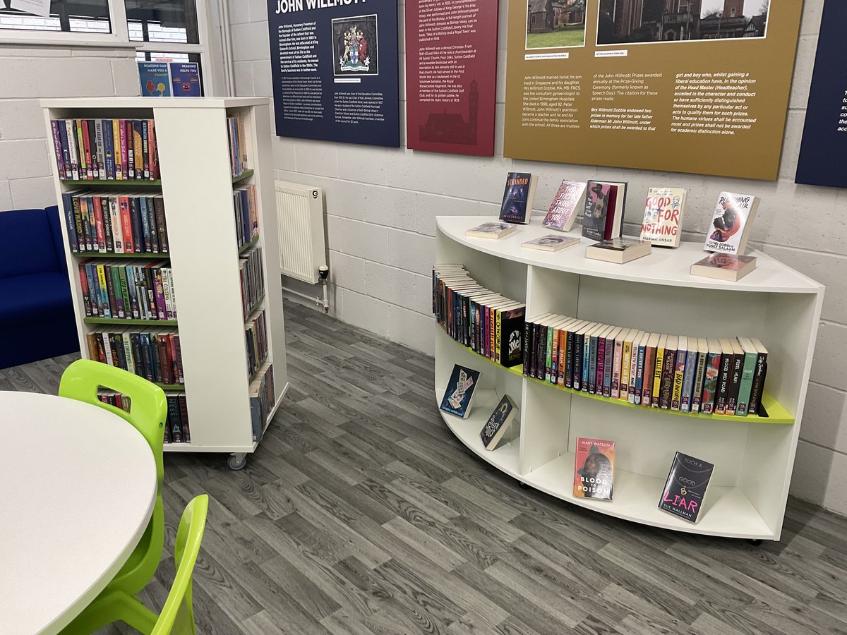 TRSSchool's tweet photo. We have some fantastic books in the school library ahead of #RemembranceDay #readingforpleasure #literacy https://t.co/ElGQgSPdTi