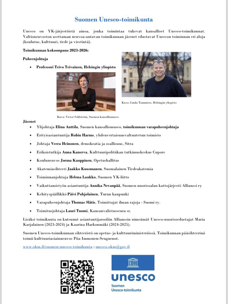 UNESCO Finland tweet media