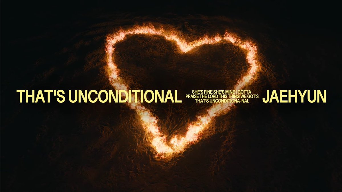 "SHE'S FINE 
SHE'S MINE
I GOTTA PRAISE THE LORD
THIS THING WE GOT'S
THAT'S UNCONDITIONA-NAL"