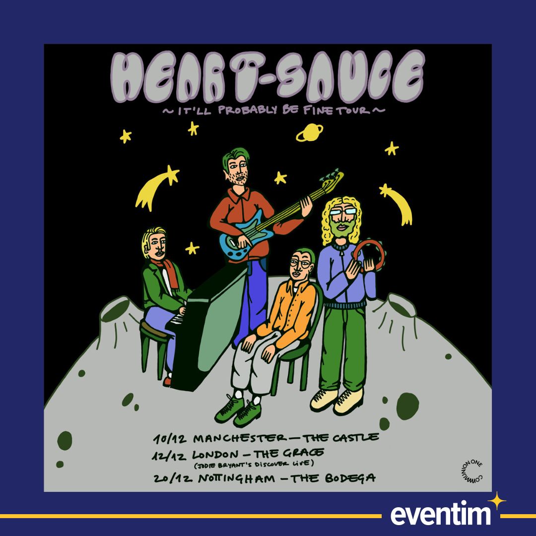 eventim_uk (@eventim_uk) on Twitter photo ANNOUNCED! š
<a href="/heartsaucetv/">Heart Sauce</a> bring their It'll Probably Be Fine Tour to <a href="/thecastlehotel/">The Castle Hotel</a>, <a href="/thegraceldn/">The Grace</a> & <a href="/bodeganotts/">The Bodega</a> in December!
On sale tomorrow at 10am! š« eventim.co.uk/artist/heart-sā¦
<a href="/communionone/">Communion ONE</a> ANNOUNCED! š
<a href="/heartsaucetv/">Heart Sauce</a> bring their It'll Probably Be Fine Tour to <a href="/thecastlehotel/">The Castle Hotel</a>, <a href="/thegraceldn/">The Grace</a> & <a href="/bodeganotts/">The Bodega</a> in December!
On sale tomorrow at 10am! š« eventim.co.uk/artist/heart-sā¦
<a href="/communionone/">Communion ONE</a>