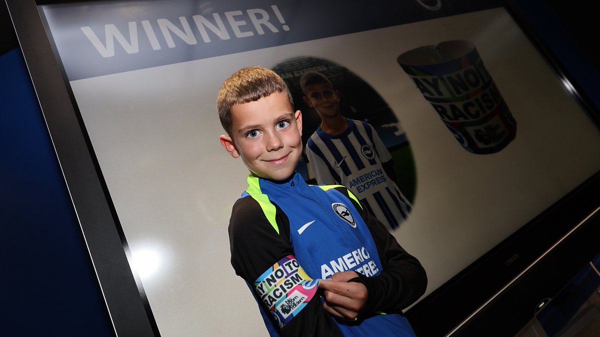 Our foundation phase players recently designed captains' armbands as part of a competition to celebrate diversity. 💙🤍

Josh Watkins, who plays for our under-9s, was chosen by our MU18s as the winner and his design will be worn during the #NoRoomforRacism campaign. 👏