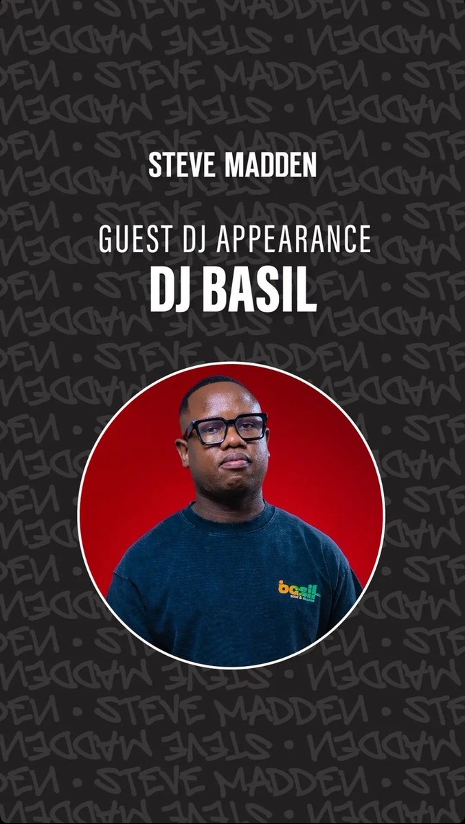[EVENT]

<a href="/BSoulnshades/">Basil soulnshades</a> is out at <a href="/SteveMaddenSA/">Steve Madden SA</a>'s Spring Summer 2024 Fashion Show

Alongside Oscar Mbo &amp; Nomalanga Shozi as MC

#SteveMaddenFashionShow
#BasilSoulnShades
#MonateMedia