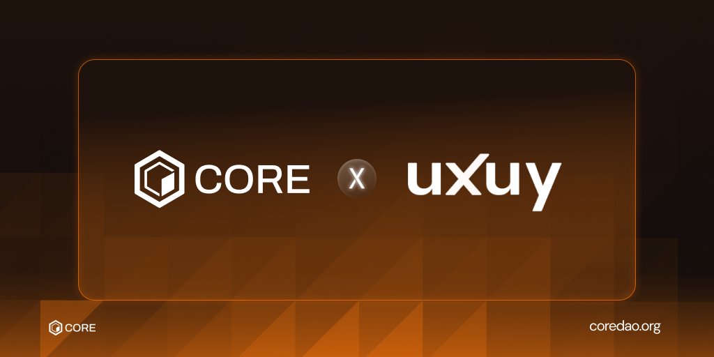CoreEcosystem's tweet photo. .@uxuycom has integrated with Core 🔶, paving the way for the future of BTCfi!

As a next-generation multichain infrastructure backed by Binance Labs, UXUY offers the first decentralized multi-chain wallet and DApp application center, all within Telegram. https://t.co/RN5Wdhap4p