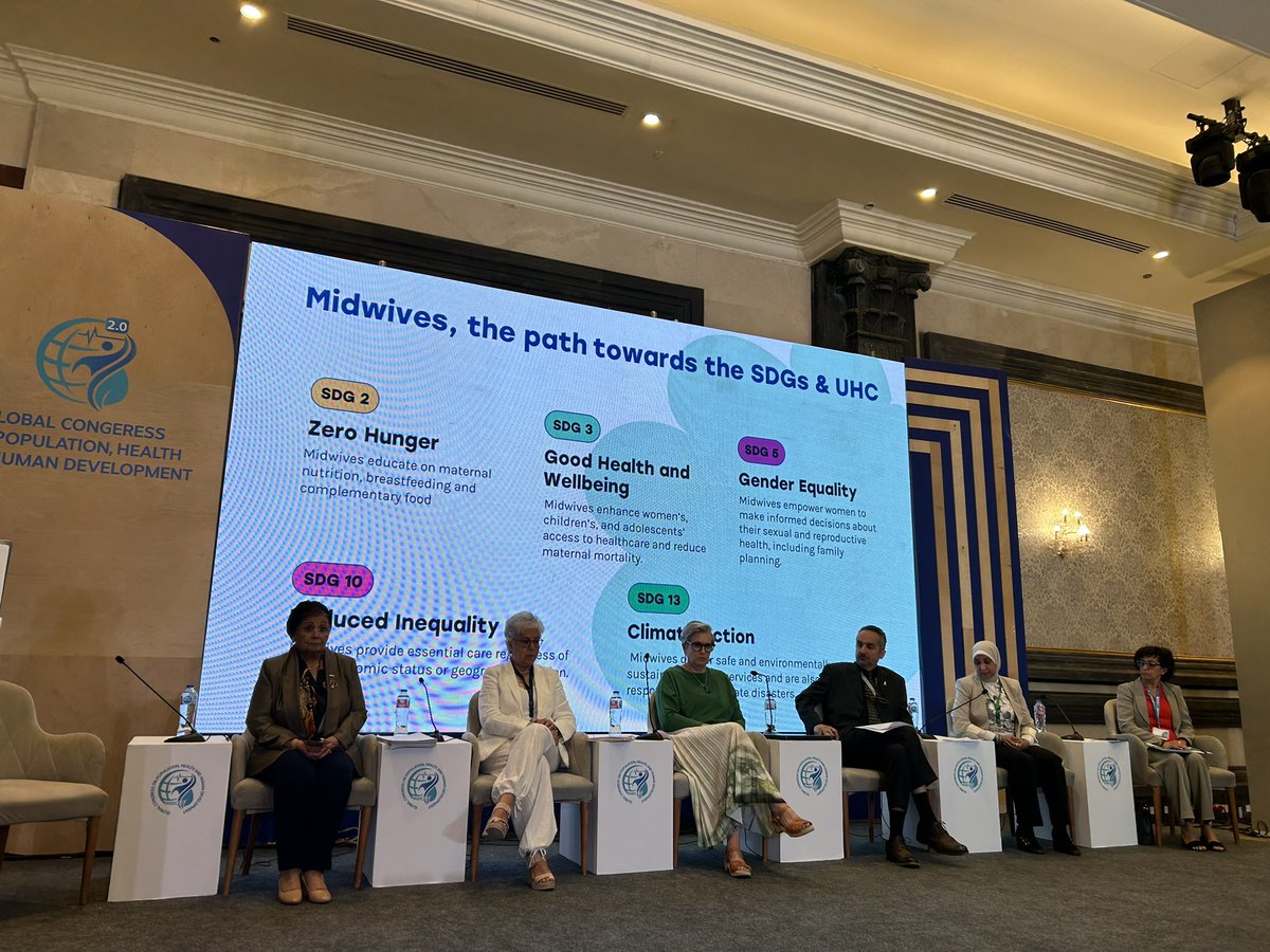 Merette (@merettekhalil) on Twitter photo The Midwifery Revolution is starting in Egypt! 💥🤍
What an absolute privilege to hear <a href="/ICM_CE/">@SallyPairman</a> <a href="/world_midwives/">International Confederation of Midwives</a> introducing #midwives to Egypt, supporting #egypt’s new strategy on midwifery under the leadership of Her Excellency Dr Abla and esteemed partners
<a href="/Atayeshe/">Dr. Natalia Kanem /she/her/ella/</a> #GPHDC24 The Midwifery Revolution is starting in Egypt! 💥🤍
What an absolute privilege to hear <a href="/ICM_CE/">@SallyPairman</a> <a href="/world_midwives/">International Confederation of Midwives</a> introducing #midwives to Egypt, supporting #egypt’s new strategy on midwifery under the leadership of Her Excellency Dr Abla and esteemed partners
<a href="/Atayeshe/">Dr. Natalia Kanem /she/her/ella/</a> #GPHDC24
