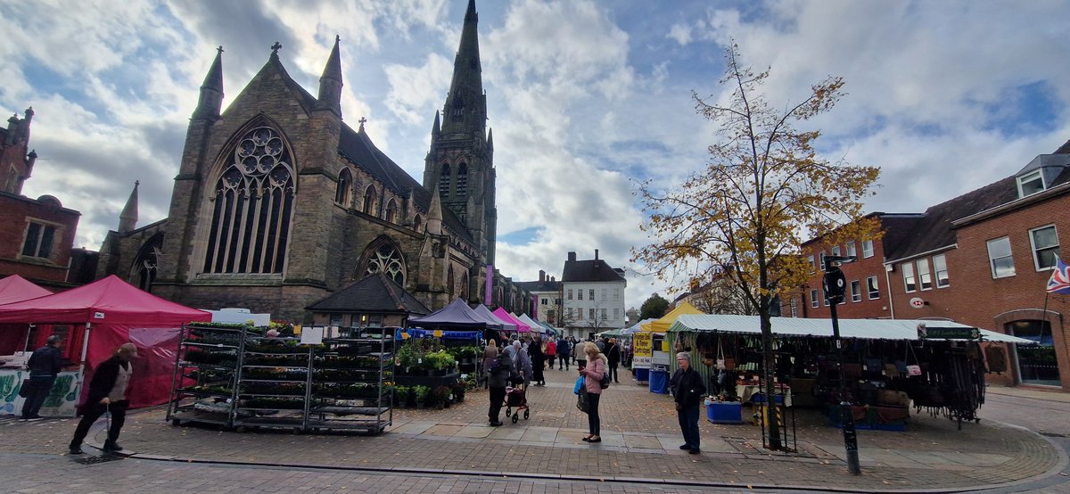 Lichfield Friday and Saturday General Markets are here again 
so come on down to the Marketplace and pay a visit to your local market traders from 9am to 16pm with a variety of quality goods to tempt you with
A big thanks to all of our customers of Lichfield General Markets