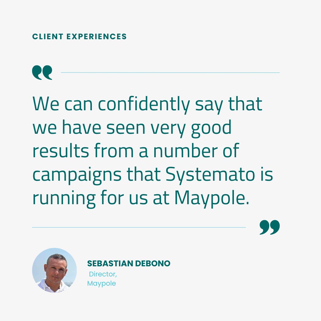I'm truly grateful to Sebastian and the Maypole team for their trust in me and my team, and for trusting our process and hard work.

Obviously, I'm also very happy to see their campaigns succeed and bring them results.

Onwards and upwards!