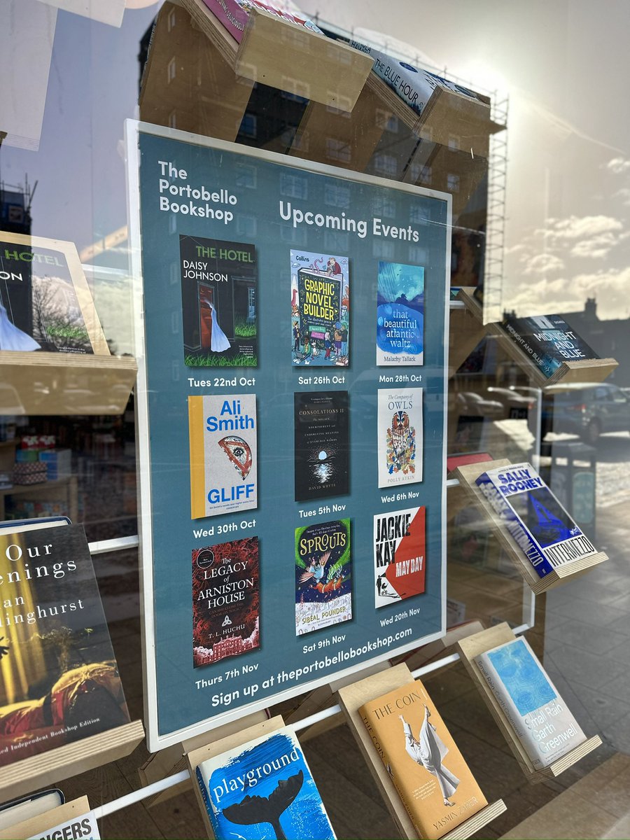 PortyBooks's tweet photo. We’ve got lots of events still to come this autumn! 🍁 For more information about each of them, and to sign up to attend, check out our website: https://t.co/utuHOL4Jdn https://t.co/1b3ZdSdUHz