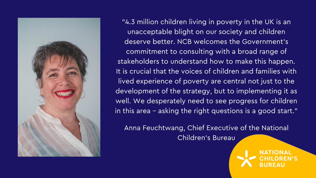 Yesterday, the Government published a framework for their Child Poverty Strategy.
The voices of children and families with lived experience of poverty must be at the centre of the strategy's development and implementation.
Read the press release here: buff.ly/40jocDg
