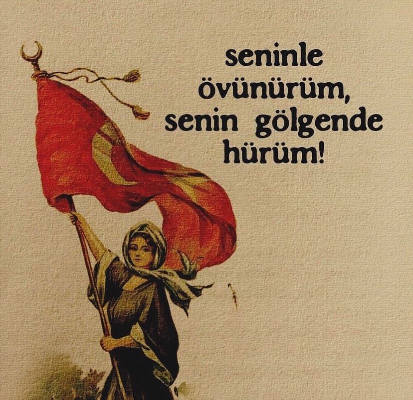Bu bayrağın altında yaşayıp, ihanet edenlere hilalin gölgesi haram olsun.