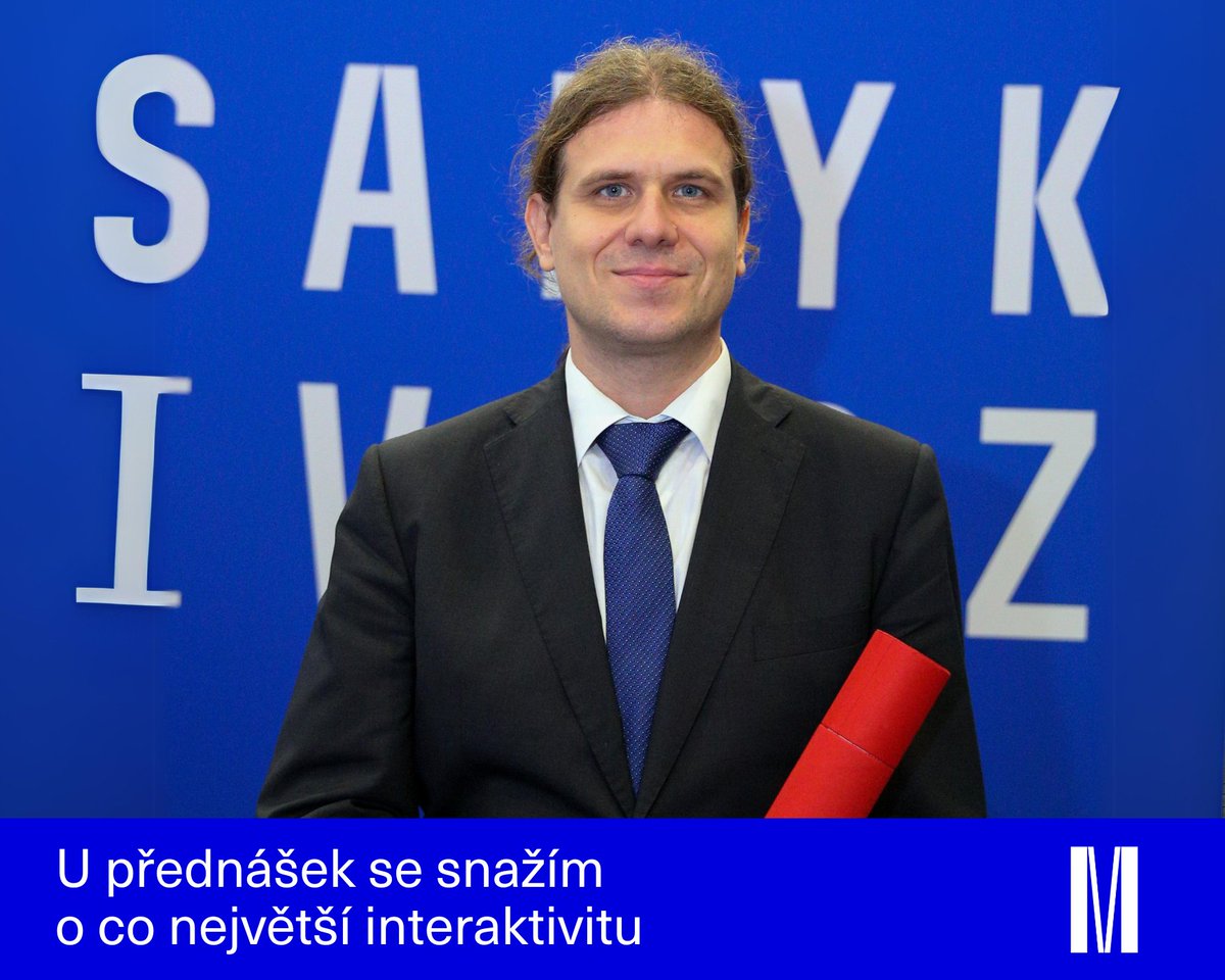 Masarykova univerzita (@muni_cz) on Twitter photo Jedním z trojice vyučujících, kteří letos u studujících nejvíce „zabodovali“ a získali Cenu rektora MU pro vynikající pedagogy, je i Nikola Beneš z <a href="/FI_MUNI/">Fakulta informatiky MU</a>.
„Je to pro mě důležitá zpětná vazba, která dokládá, že to, čemu se věnujete, má smysl,“ říká: muni.cz/go/2f24c5 Jedním z trojice vyučujících, kteří letos u studujících nejvíce „zabodovali“ a získali Cenu rektora MU pro vynikající pedagogy, je i Nikola Beneš z <a href="/FI_MUNI/">Fakulta informatiky MU</a>.
„Je to pro mě důležitá zpětná vazba, která dokládá, že to, čemu se věnujete, má smysl,“ říká: muni.cz/go/2f24c5