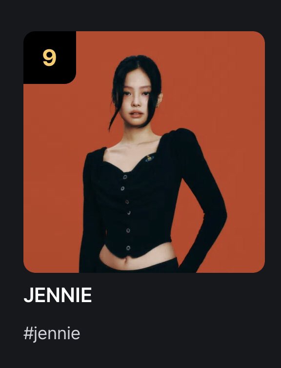 📢 MANTRA IS NOT NOMINATED 

Let’s focus on MAMA’s fans choice voting instead 😞

❗️Drop proof in the replies 

I vote #jennie    for Fans’ Choice - Female Award #2024MAMAVOTE