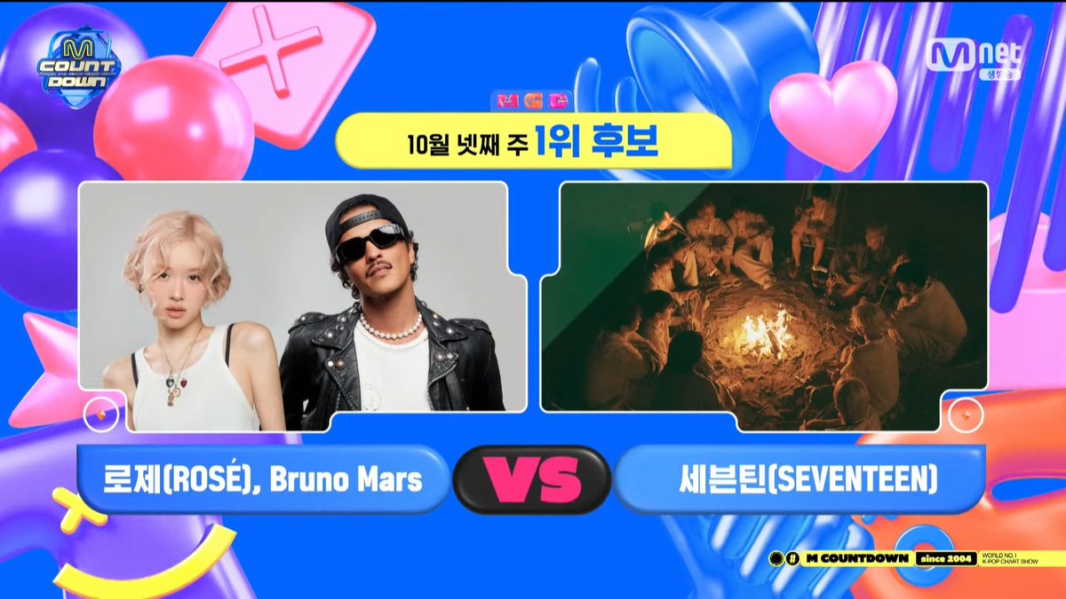 “APT.” by #ROSÉ &amp; <a href="/BrunoMars/">Bruno Mars</a> is nominated for 1st Place on MCountdown!

BLINKs! cast your votes on Mnet Plus App now! 
🔗 mnetplus.world/community/vote…

#로제 <a href="/BLACKPINK/">BLACKPINKOFFICIAL</a> <a href="/numberoneHQ/">numberoneHQ</a>