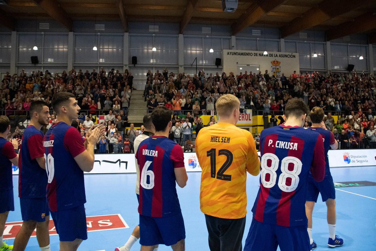 RFEBalonmano's tweet photo. 🔥 #GameDay 

🙌 ¡Noche de Champions a lo grande para el @FCBHandbol, que busca seguir invicto!

🏆 Fase de grupos Machineseeker #ECL
🆚 SC Magdeburgo 🇩🇪
🏟️ Palau Blaugrana
⏰ 20:45 h
📺 @DAZN_ES | @esport3 | #EHFTV

📸 @FCBhandbol

#Balonmano #CLM #EHFChampionsLeague https://t.co/EJHeKplekW