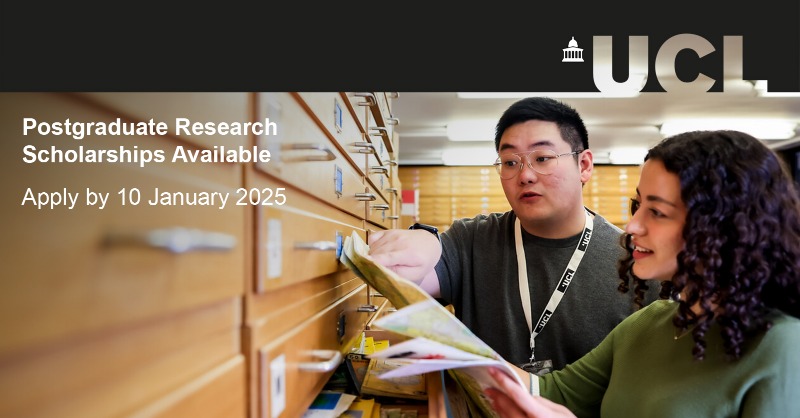 UCLgeography's tweet photo. 🎓 Calling all MSc &amp; PhD students! 

@ucl offers a range of scholarships to support your academic journey. From the UCL Research Excellence Scholarship (UCL-RES) to the Economic &amp; Social Research Council funding, find your funding now! 💼

👉 Apply by January 10th, 2025