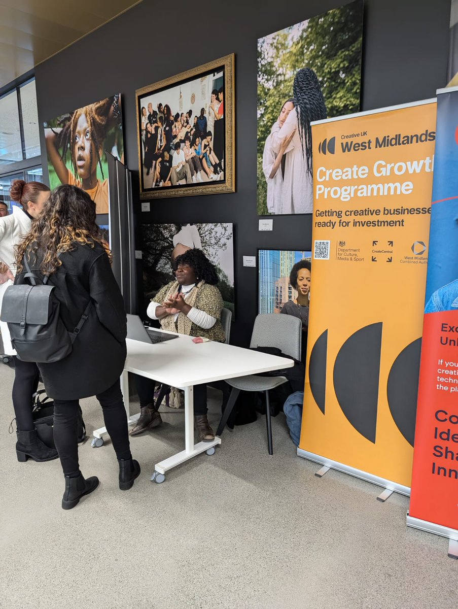 CreateCentralUK's tweet photo. Another exciting and busy day ahead at @BirminghamTech Week.  We will be part of the 'Scaling Up in Createch' in collaboration with @WestMids_CA, @WeAreCreativeUK, @InvestCoventry and @InvestWarks - be sure to join us for this session and more panels throughout the day.
#CoLab https://t.co/itkz3u5Asy