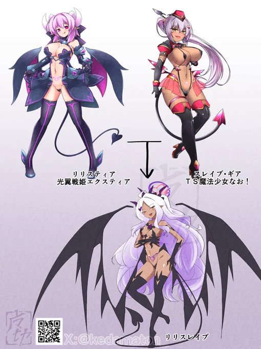 リリスレイブって何!?好みのキャラにリリスティアとスレイブ・ギアを混ぜて自分好みのえっちな淫魔にしちゃう闇鍋二次創作だよ!今回のスキがブルアカだったんだけどおかげでヘイローも汚染出来るの美味しいね! 