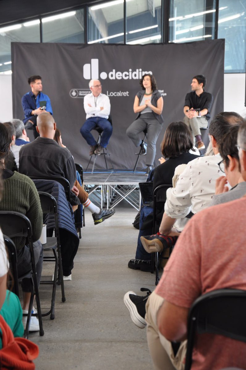 <a href="/Mau_MejiaG/">Mauricio Mejia</a> <a href="/EU_Commission/">European Commission</a> <a href="/carla_bezerra_/">Carla Bezerra</a> <a href="/PabloGarcos/">Pablo Garcia</a> <a href="/gencat/">Generalitat de Catalunya</a> Thanks to the speakers (<a href="/carla_bezerra_/">Carla Bezerra</a>, <a href="/PabloGarcos/">Pablo Garcia</a> and Steffen Schulz) for sharing their experiences and practices on how Decidim can be used at an institutional level 🙌