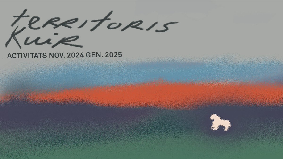 Atenció ❤️
Engeguem nou cicle d'activitats que s'estendrà fins al gener 

"Territoris kuir", una proposta que reivindica el teixit kuir de la ciutat 

Inauguració 29 d'octubre a les 18h 
📍​Centre LGTBI de Barcelona (Borrell, 22) 

Descarrega el programa🔗ajuntament.barcelona.cat/lgtbi/ca/notic…