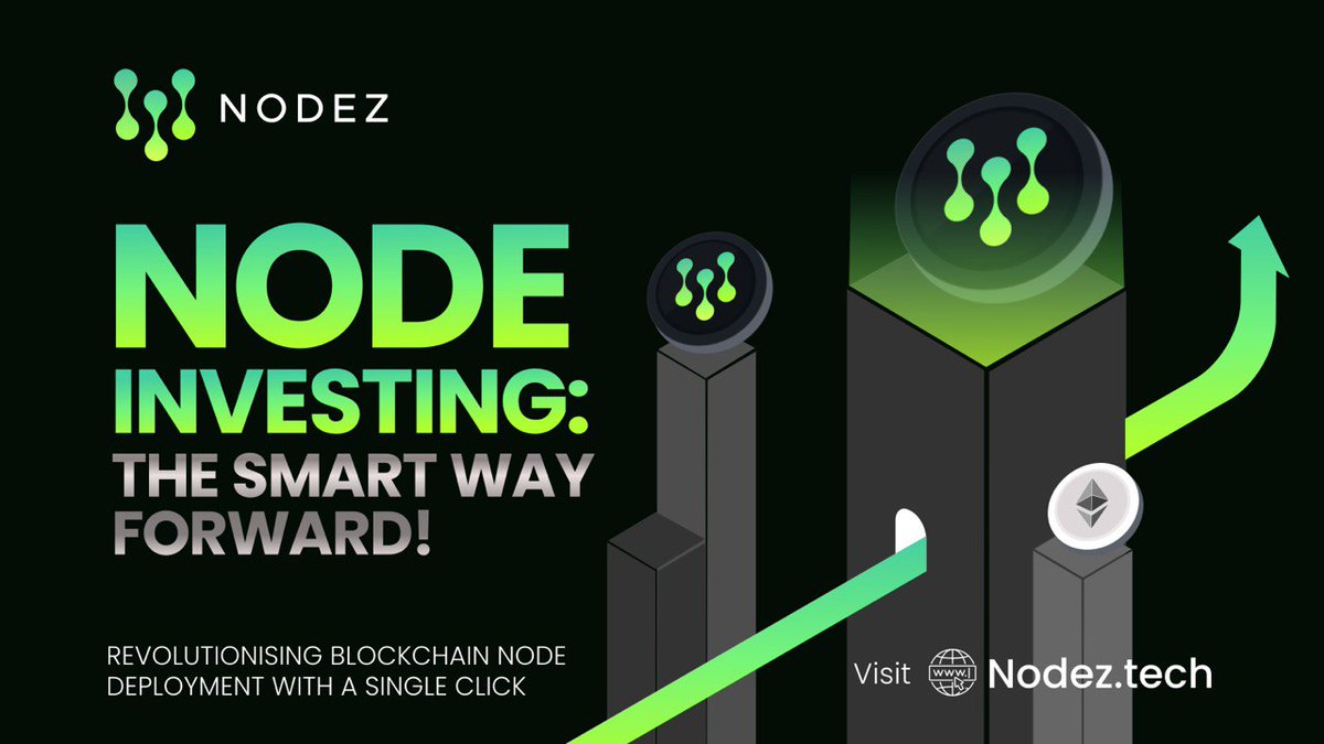 Nodeztech's tweet image. Tired of the same old tokens and NFTs? Dive into Node Investing - the next frontier for retail investors! 

🔹 What's a Node? It's the backbone of blockchain networks, ensuring transactions are secure and verified. By running a node, you're not just investing; you're powering the…