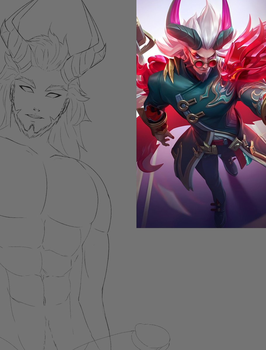SkylarStarter's tweet photo. Spoiler! #Dirak #rov #aov #ArenaofValor #aovfanart #rovfanart #dirak https://t.co/0HZS9i6O3S